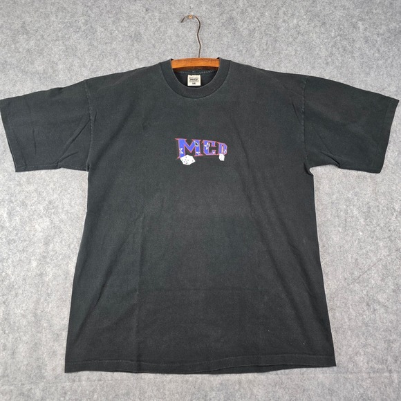 More Core Division Other - Vintage MCD More Core Division T-Shirt Mens XL Black Dice Graphic Made in USA